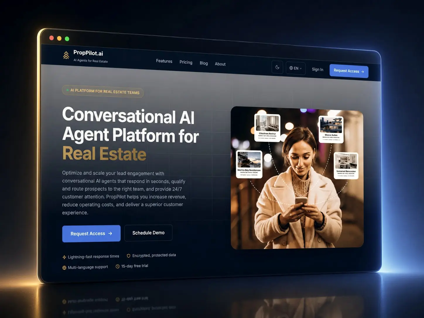 An AI that talks to property buyers at 2am