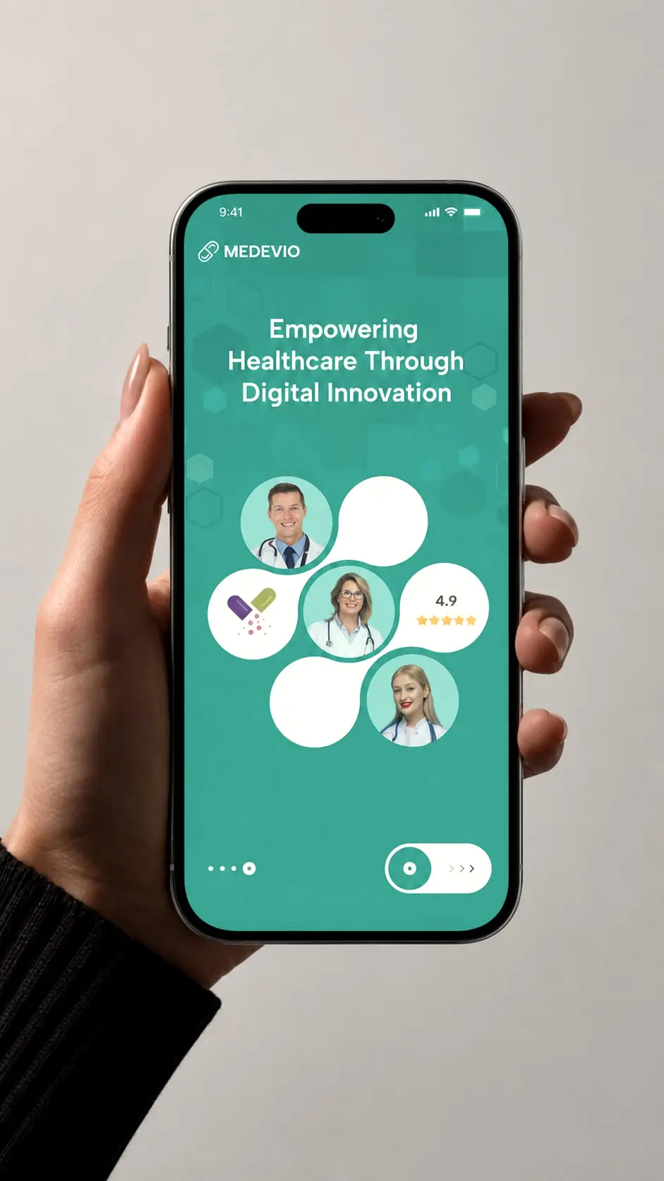 An app to book a doctor's appointment