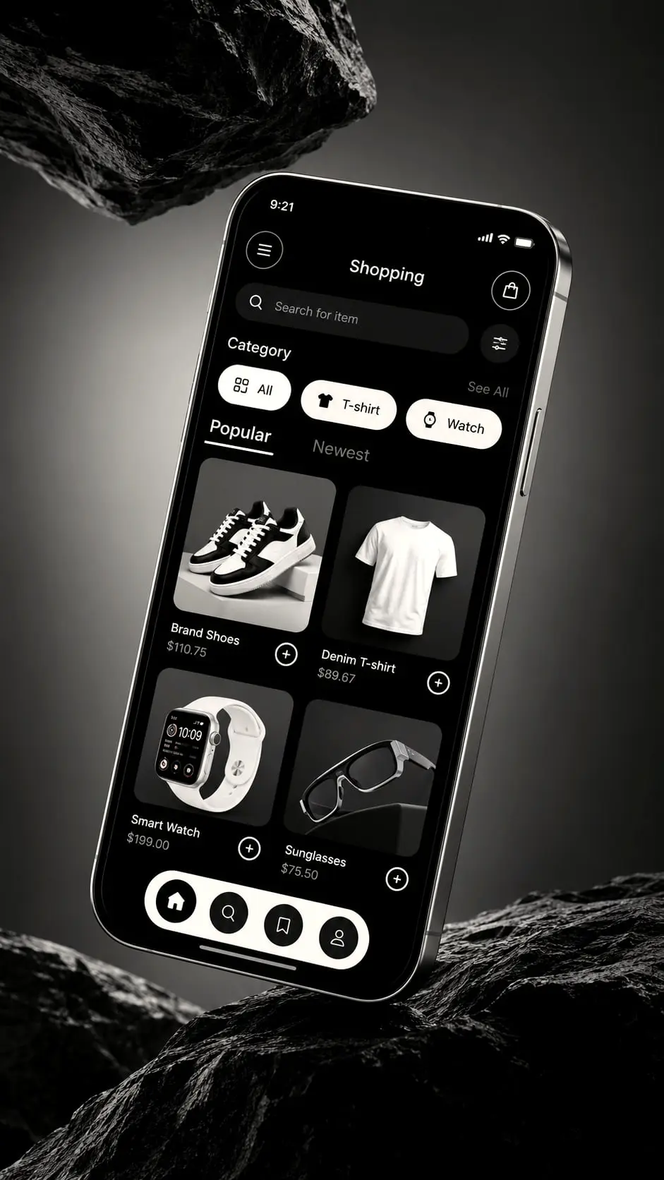 An online store that takes payments